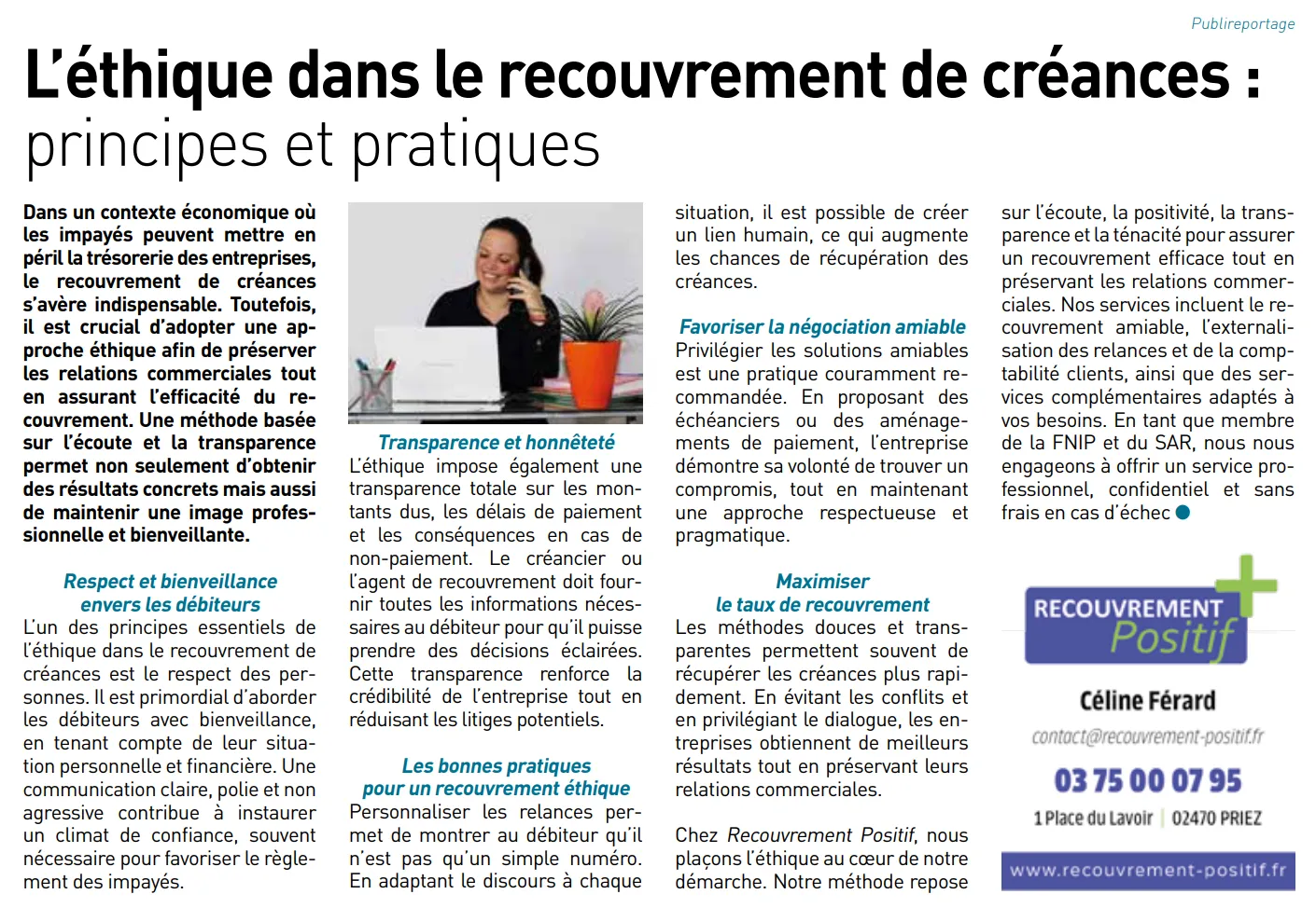 Lire la suite à propos de l’article On parle de nous dans le journal Autant en emporte la Marne